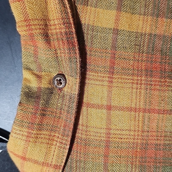 Toad&Co‎ Plaid Autumn Button Shirt Size Small NWT - Picture 6 of 8